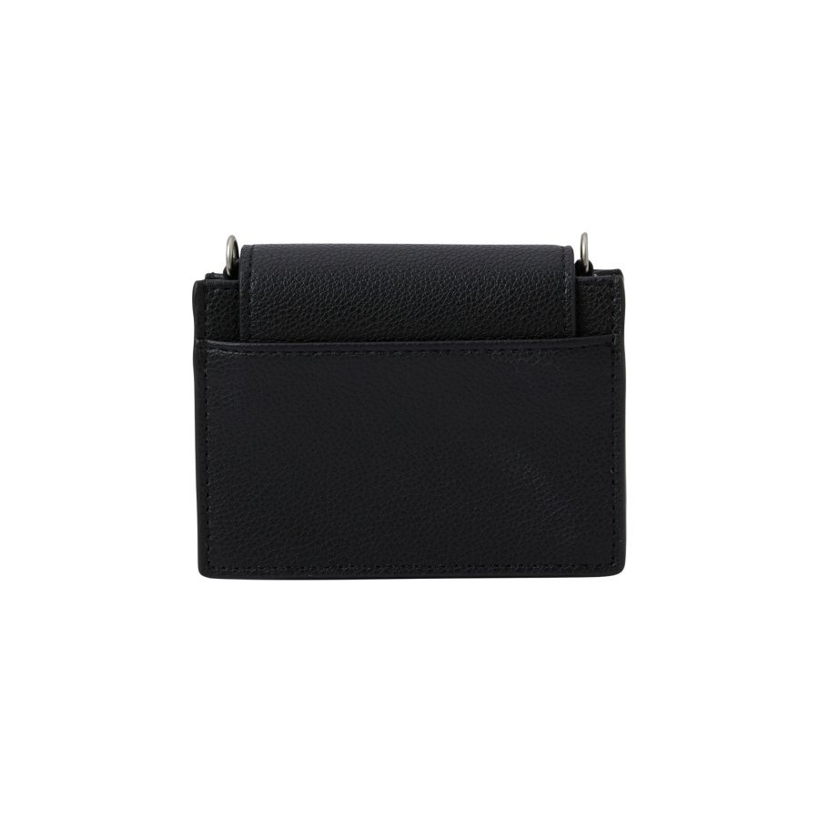 MUSINSA | NERDY Stamp Two Way Mini Chain Bag Black
