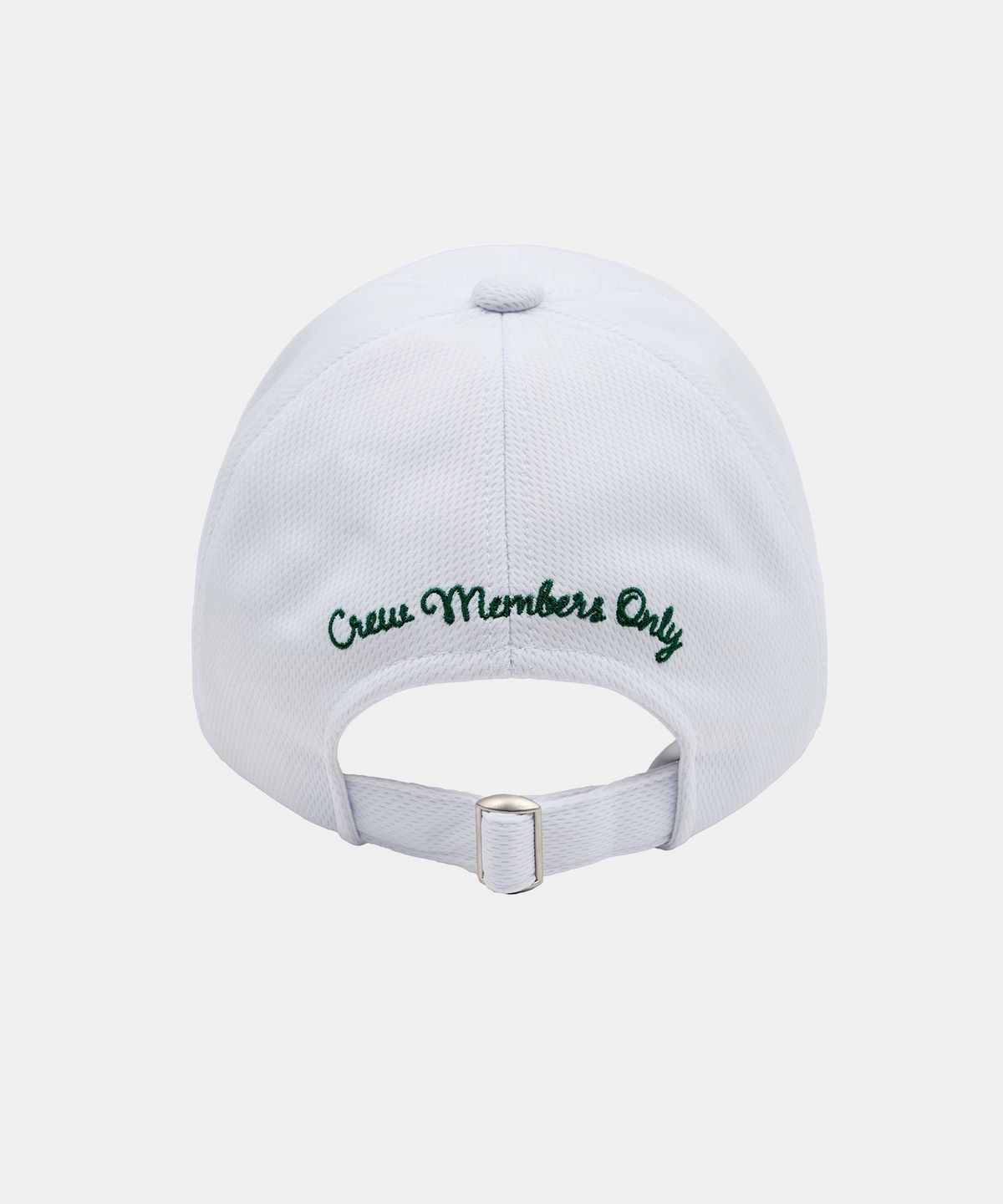 크루멤버스온리(CREW MEMBERS ONLY) OFFICIAL LOGO BALL CAP WHITE