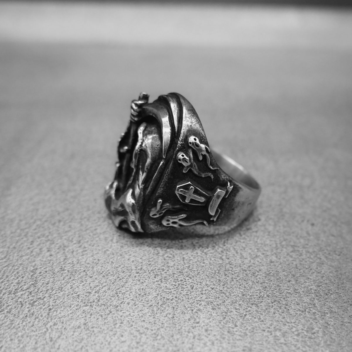 로우하이드(RAWHYDE) Grim Reaper Ring