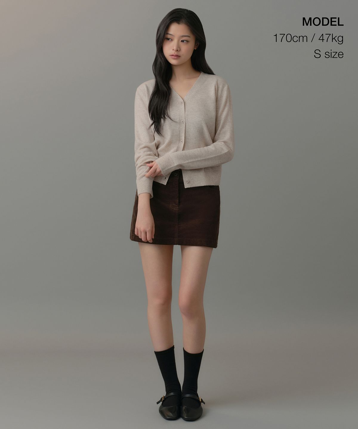무신사 스탠다드 우먼(MUSINSA STANDARD WOMAN) 우먼즈 램스울 가디건 [오트밀]