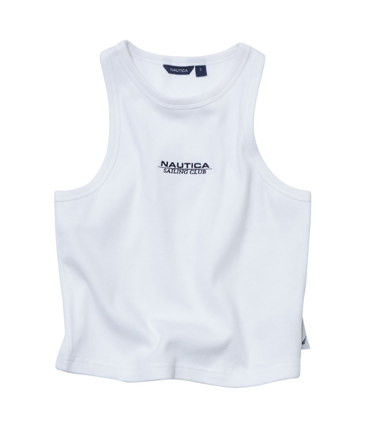 노티카(NAUTICA) 세일링 클럽 레이서백 크롭 탱크탑 2PACK