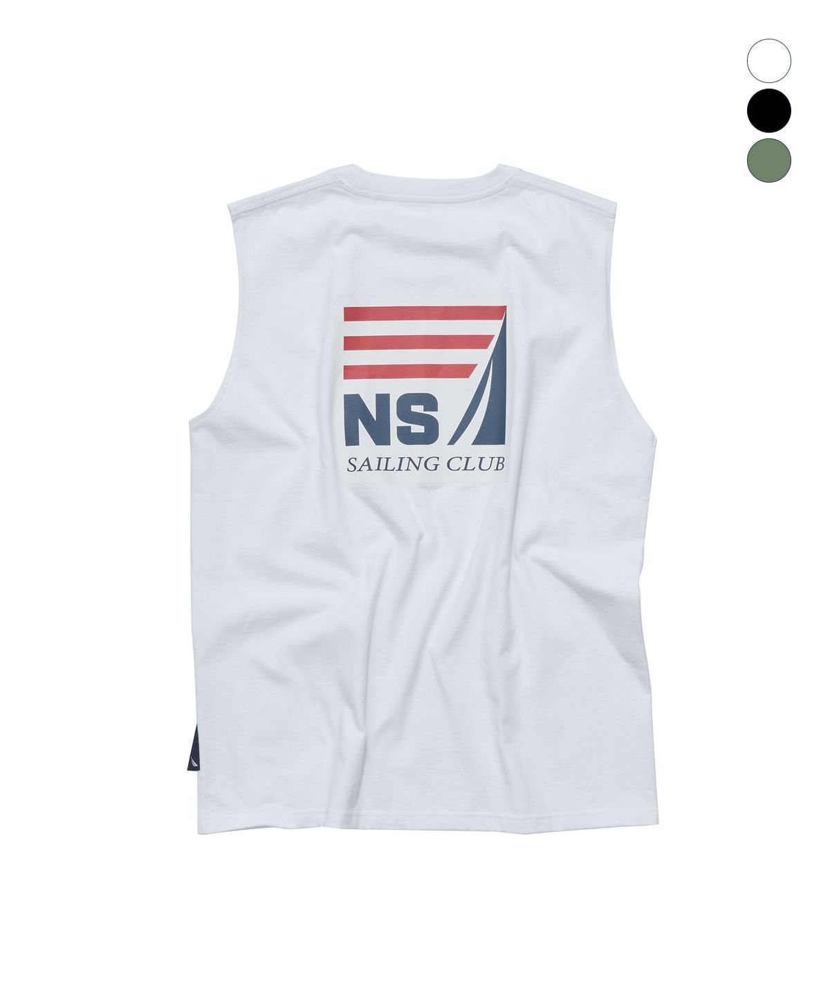 노티카(NAUTICA) 세일링 클럽 슬리브리스(3colors) NTS4876