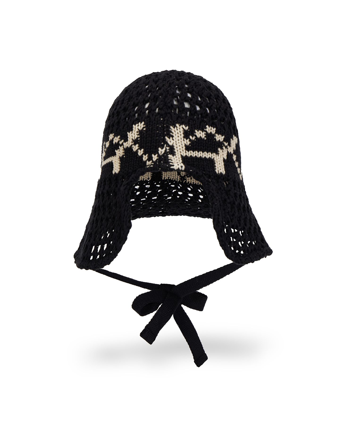[VARZAR] VA Digital Logo Punching Bonnet Hat BK / 税込み MUSINSA | VARZAR VA Digital Logo Punching Bonnet Black