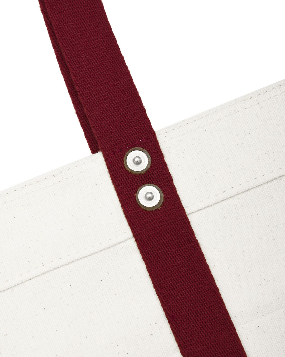 앵글런(ANGLAN) Around Canvas Big Tote Bag - Burgundy