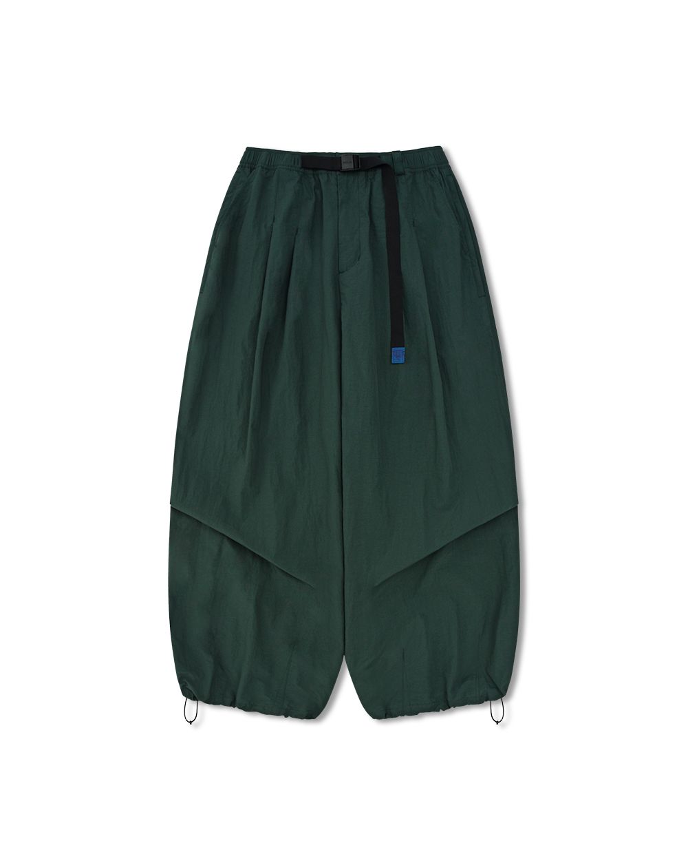 【SATIIIZ】Roan Brushed Pin-Tuck Balloon Pants 8seconds One Tuck Balloon Pants Ash | Straight for Women