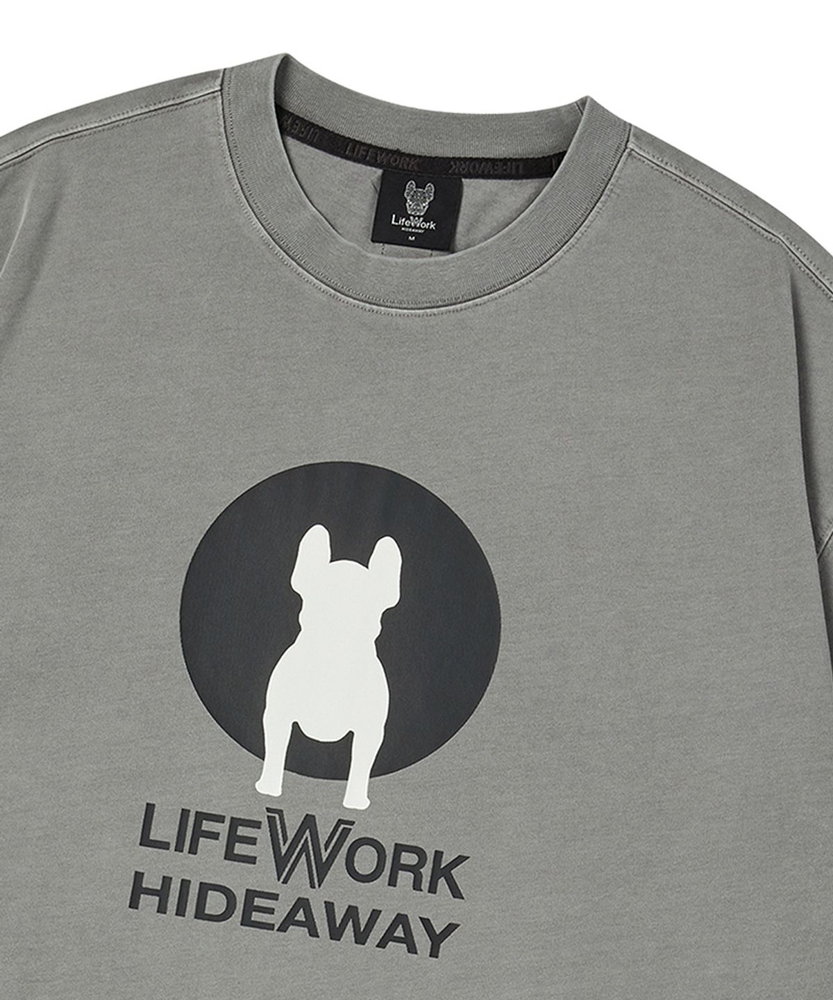 라이프워크(LIFEWORK) 피그먼트 라운드 라독 반팔 티셔츠 - 사이즈 & 후기 | 무신사