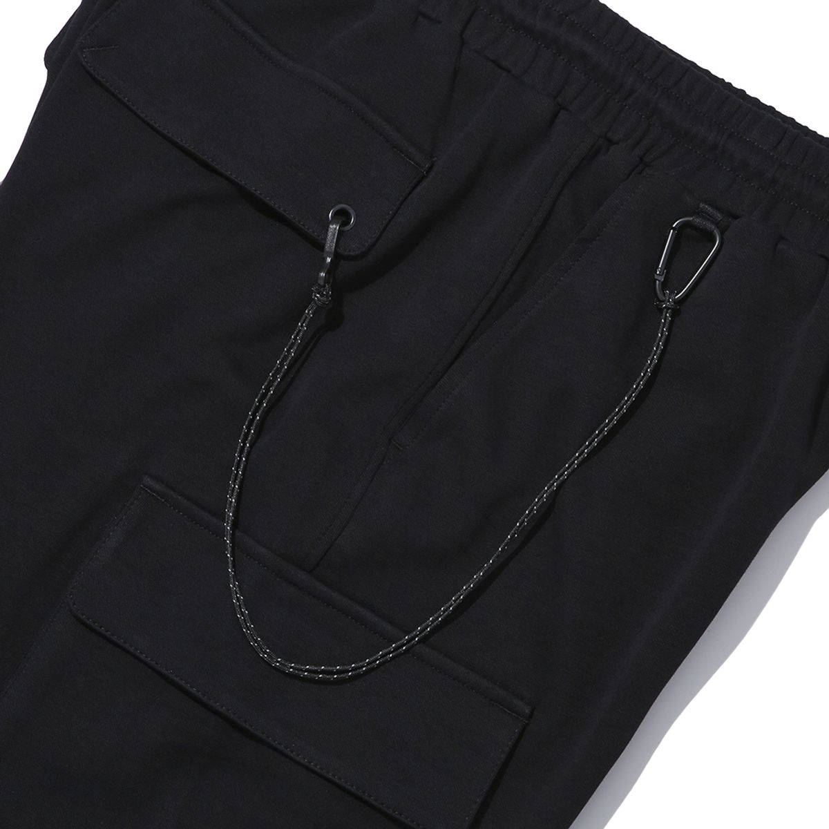 올어바웃뉴(ALL ABOUT NEW) 카고 5.5부 반바지 블랙 INY2RS23ABK