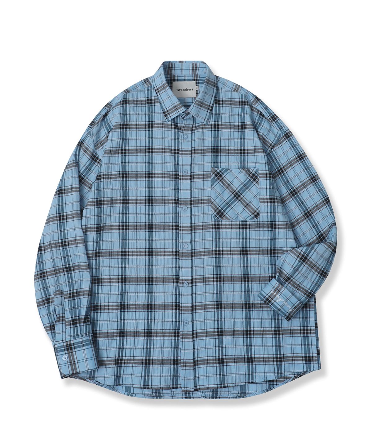 어반드레스(AVANDRESS) Legacy Overfit Check Shirt PINK