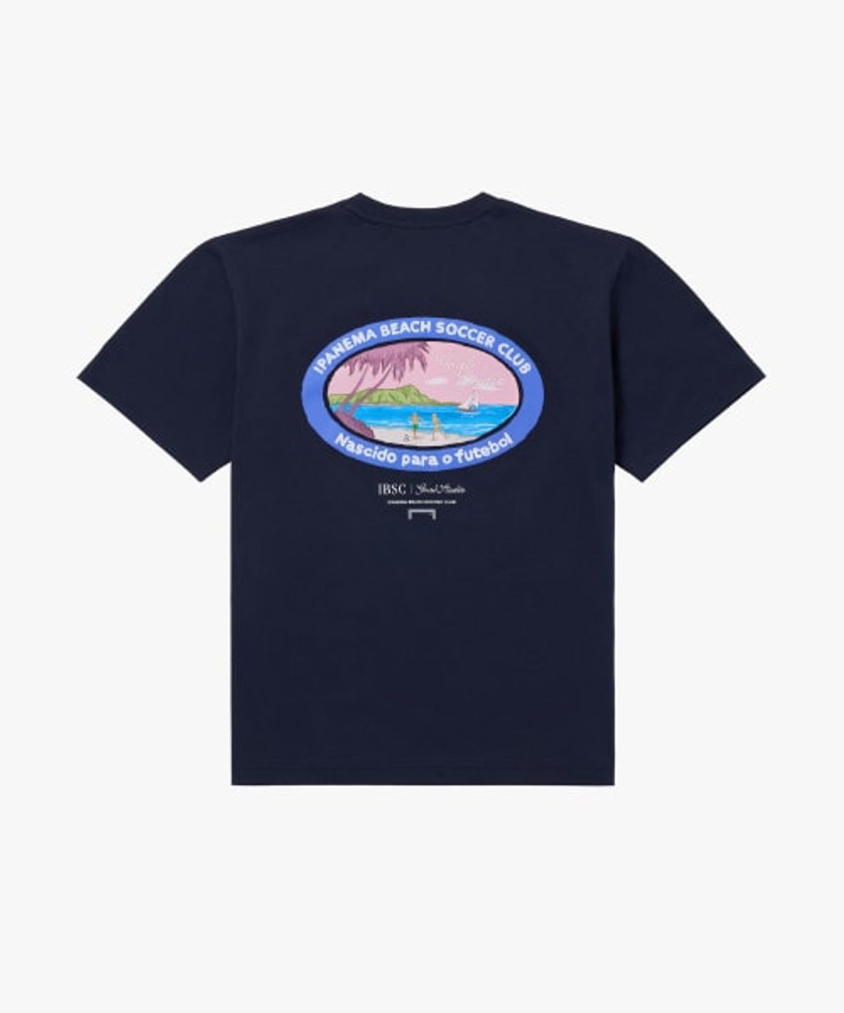 골스튜디오(GOALSTUDIO) IPANEMA BEACH SWEET SUNSET TEE-DARK NAVY