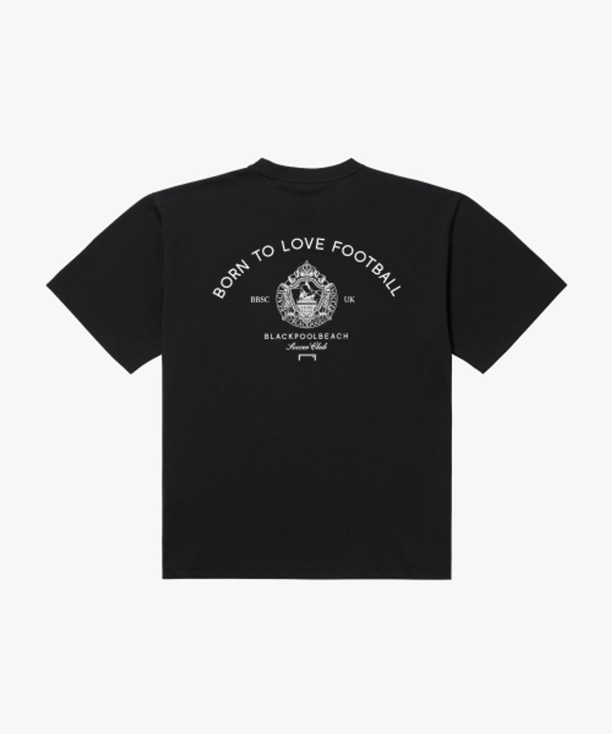 골스튜디오(GOALSTUDIO) BLACKPOOL BEACH EMBLEM TEE-BLACK
