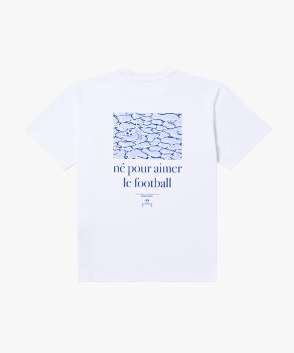 골스튜디오(GOALSTUDIO) ANTIBES BEACH BLUE WAVE TEE-WHITE