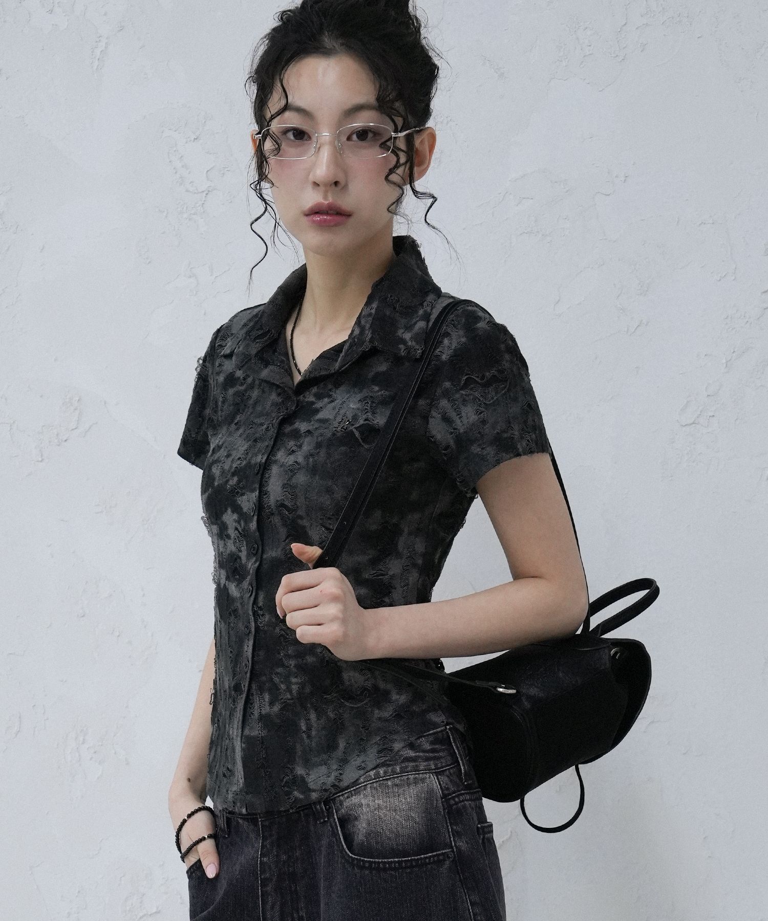 MUSINSA | AVANDRESS Art Leather Mini Backpack - 6COL