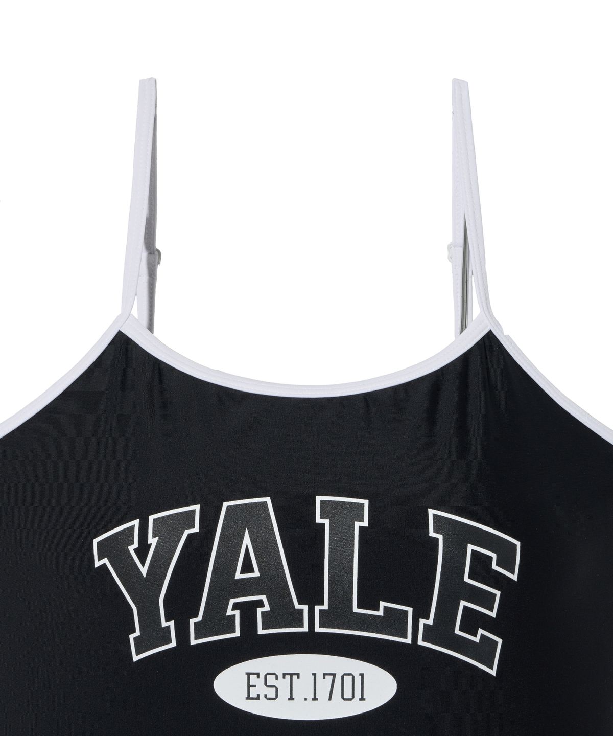 예일(YALE) 우먼즈 투톤아치 스윔수트 블랙