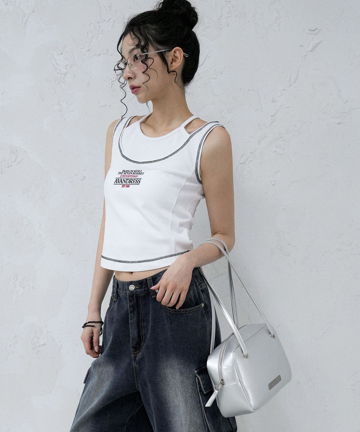 어반드레스(AVANDRESS) Semi Square Shoulder Bag - 8COL