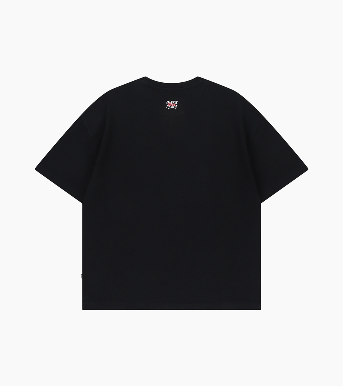 웨이든(WAYDN) 이너피스 울프 OG 오버핏 반소매 블랙
