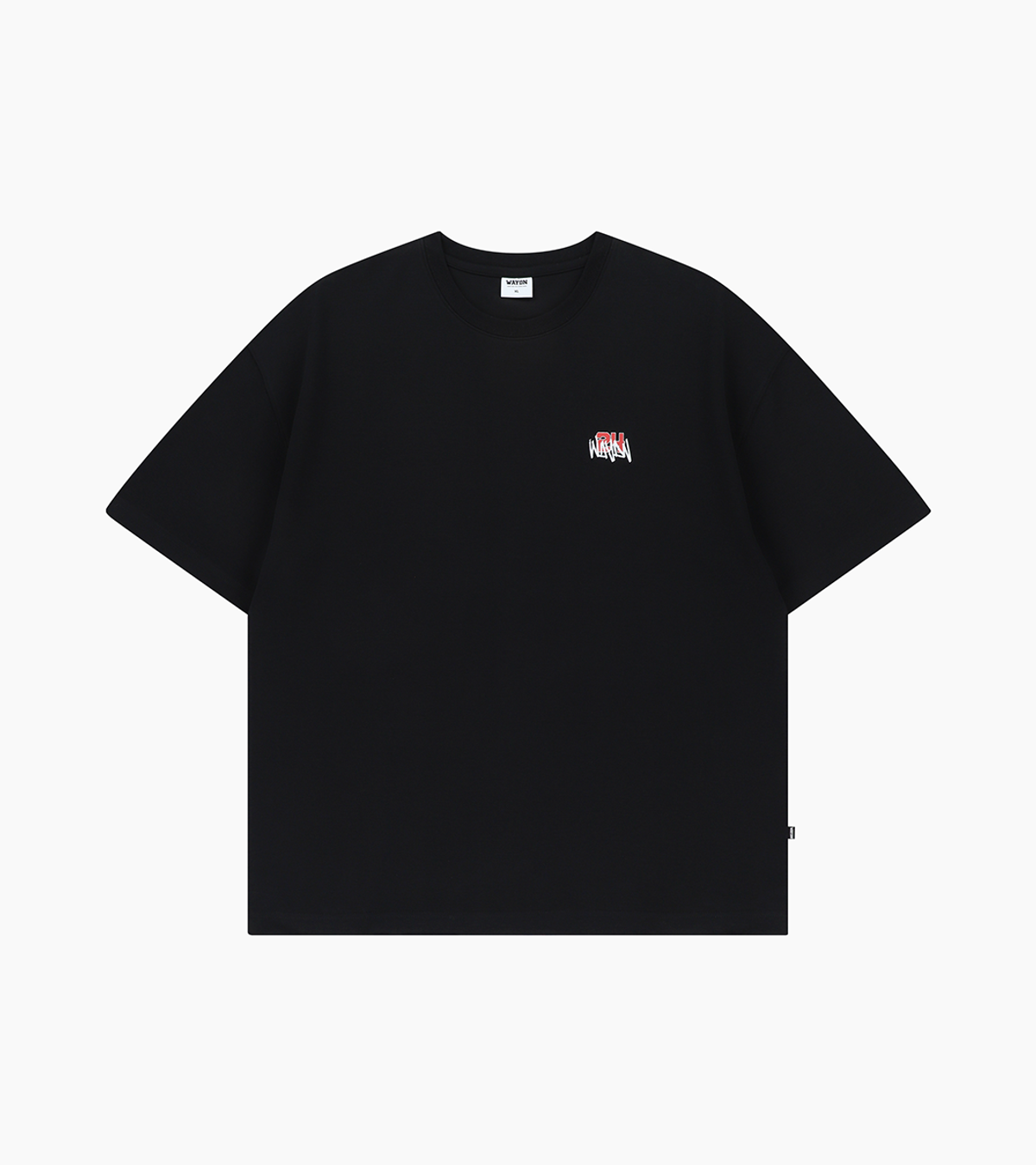 웨이든(WAYDN) SNK 케틀밸 OG 오버핏 반소매 블랙