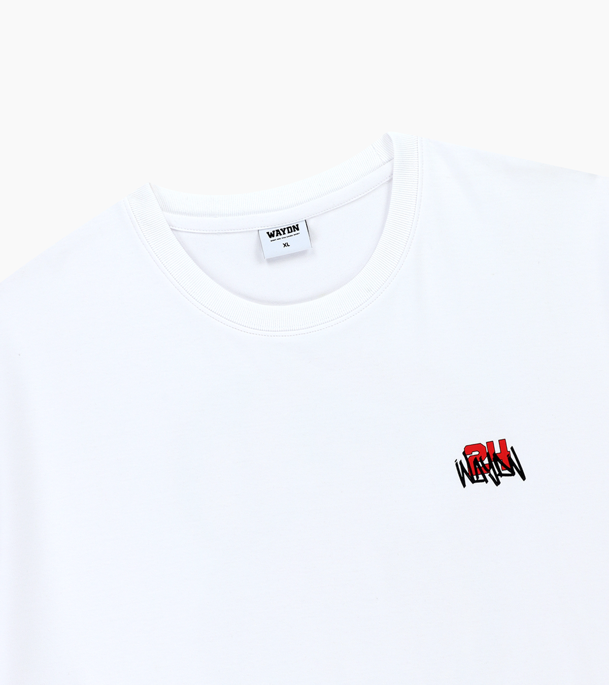 웨이든(WAYDN) SNK 케틀밸 OG 오버핏 반소매 화이트
