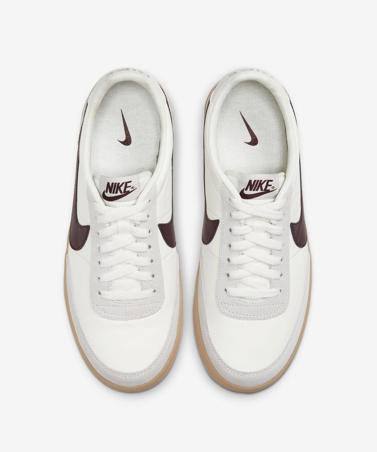 나이키(NIKE) 킬샷 2 레더 M - 세일:검 옐로우:나이트 마룬 / 432997-112