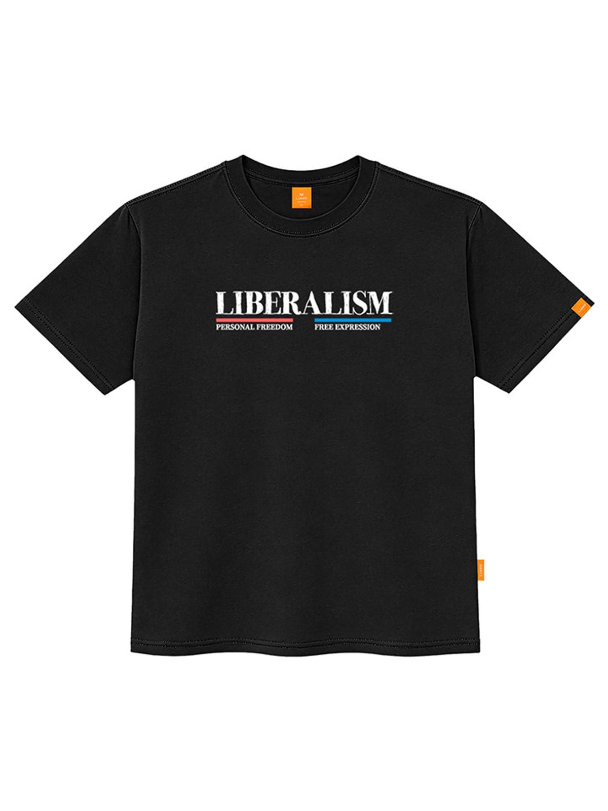 엘라모(LLAMO) 리버럴리즘 반팔티셔츠 남녀공용 빅사이즈 S~4XL