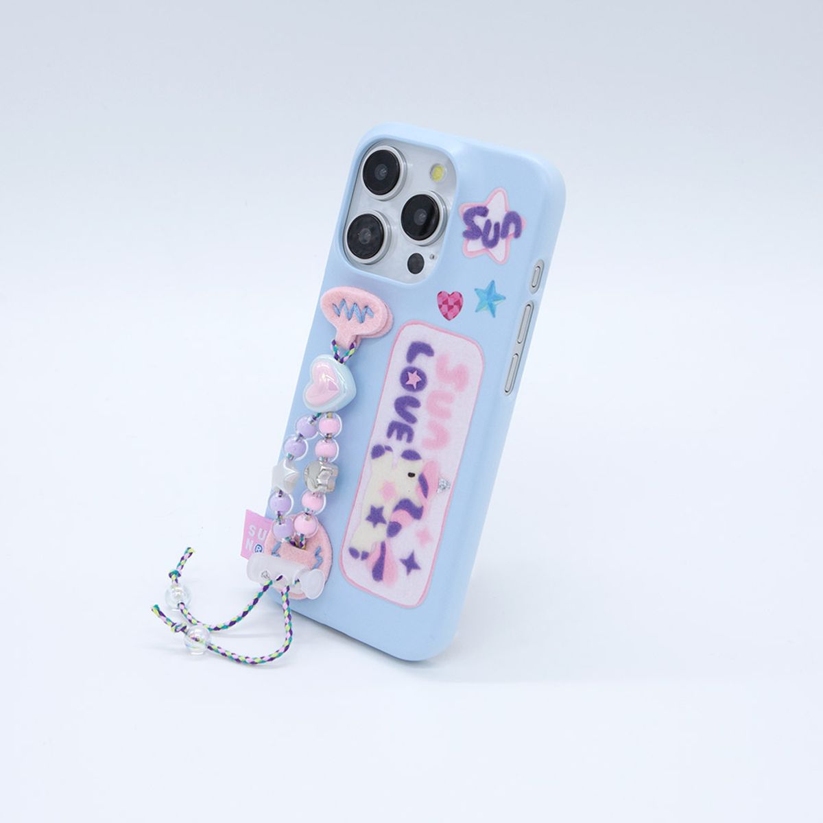 세컨드유니크네임(SECOND UNIQUE NAME) SUN CASE UNICON BEADS BLUE