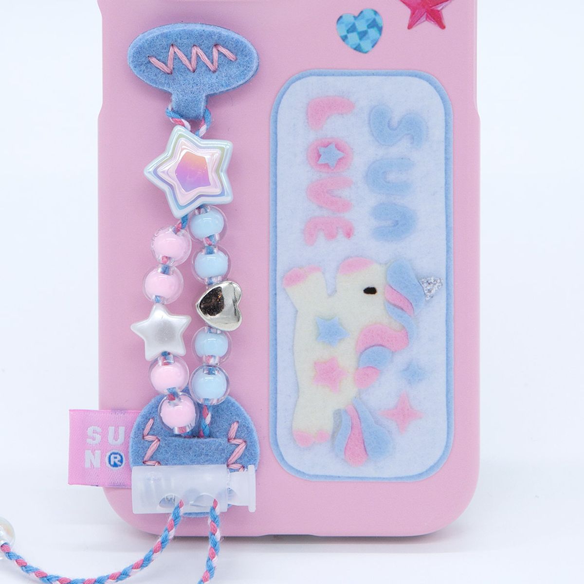세컨드유니크네임(SECOND UNIQUE NAME) SUN CASE UNICON BEADS PINK