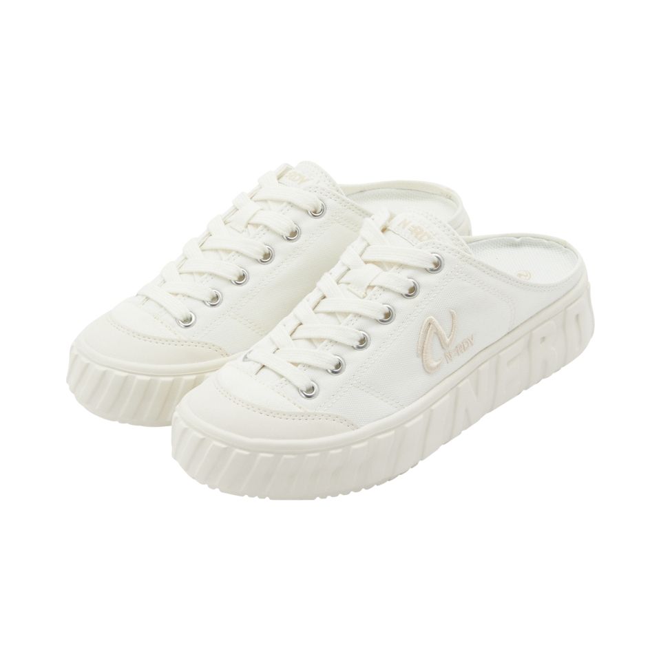 MUSINSA | NERDY Ballerina Mule Ivory