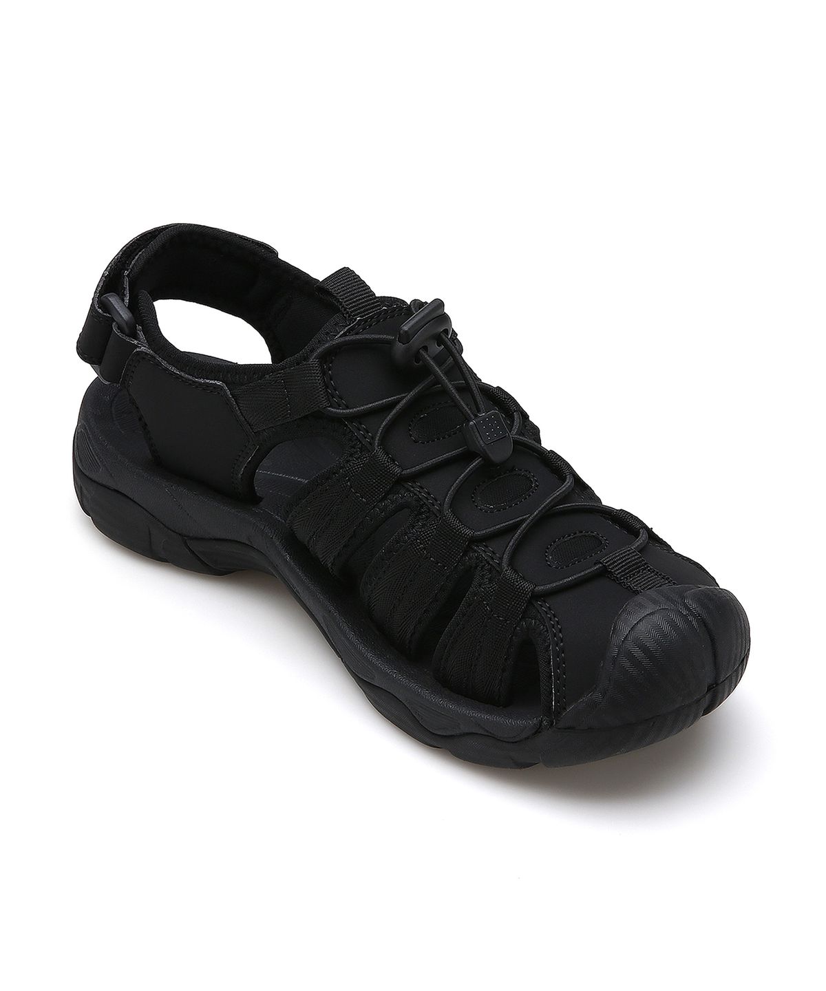솔트앤초콜릿(SALT AND CHOCOLATE) 콤피 스트링 샌들 BLACK 412424003 (3cm)