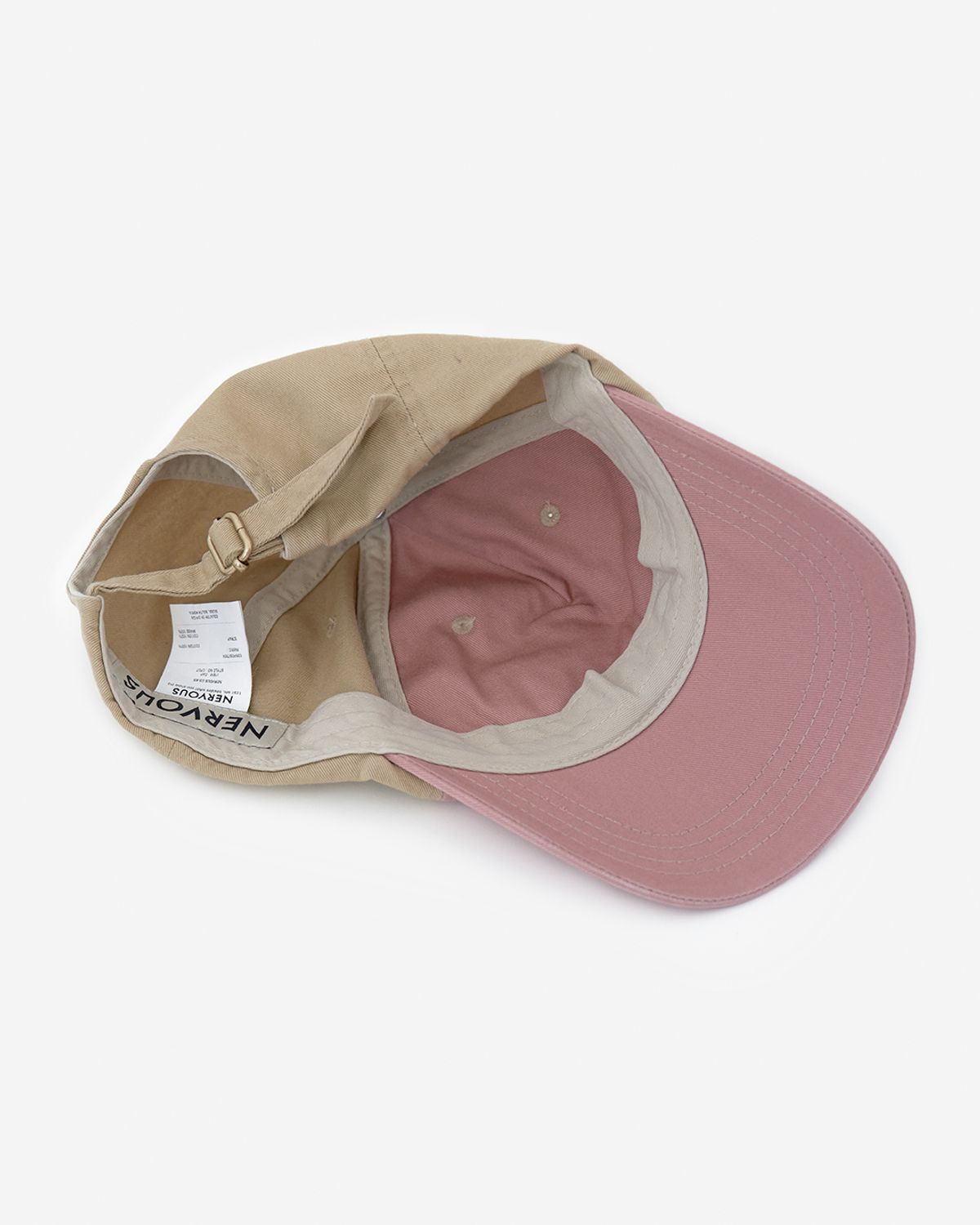 너버스(NERVOUS) CAP 07 _ pink beige