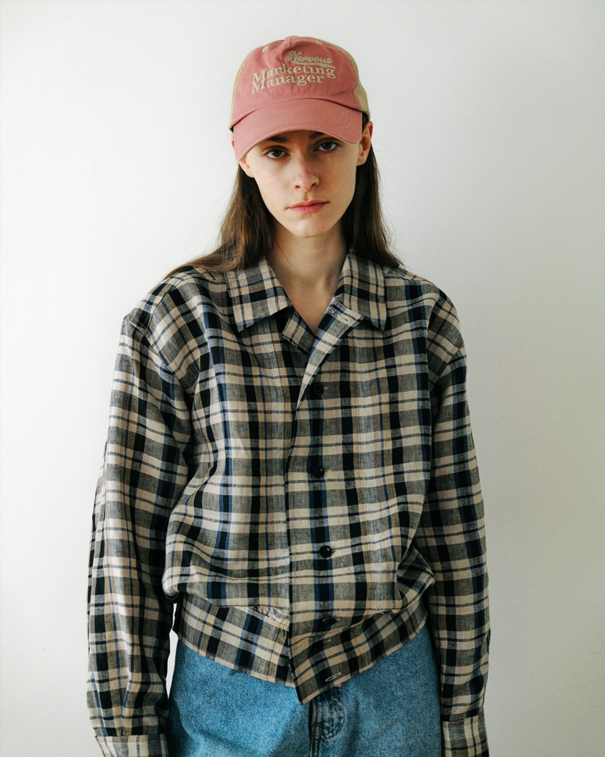 너버스(NERVOUS) CAP 07 _ pink beige
