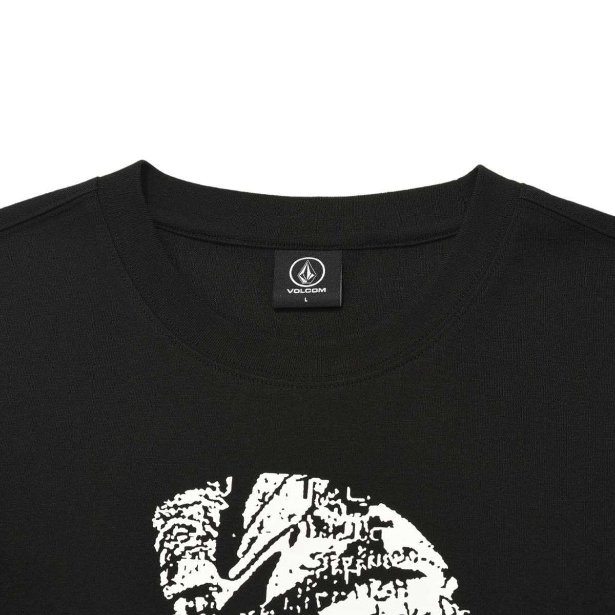 볼컴(VOLCOM) 기타리스트 오버핏 반팔 티셔츠(블랙)