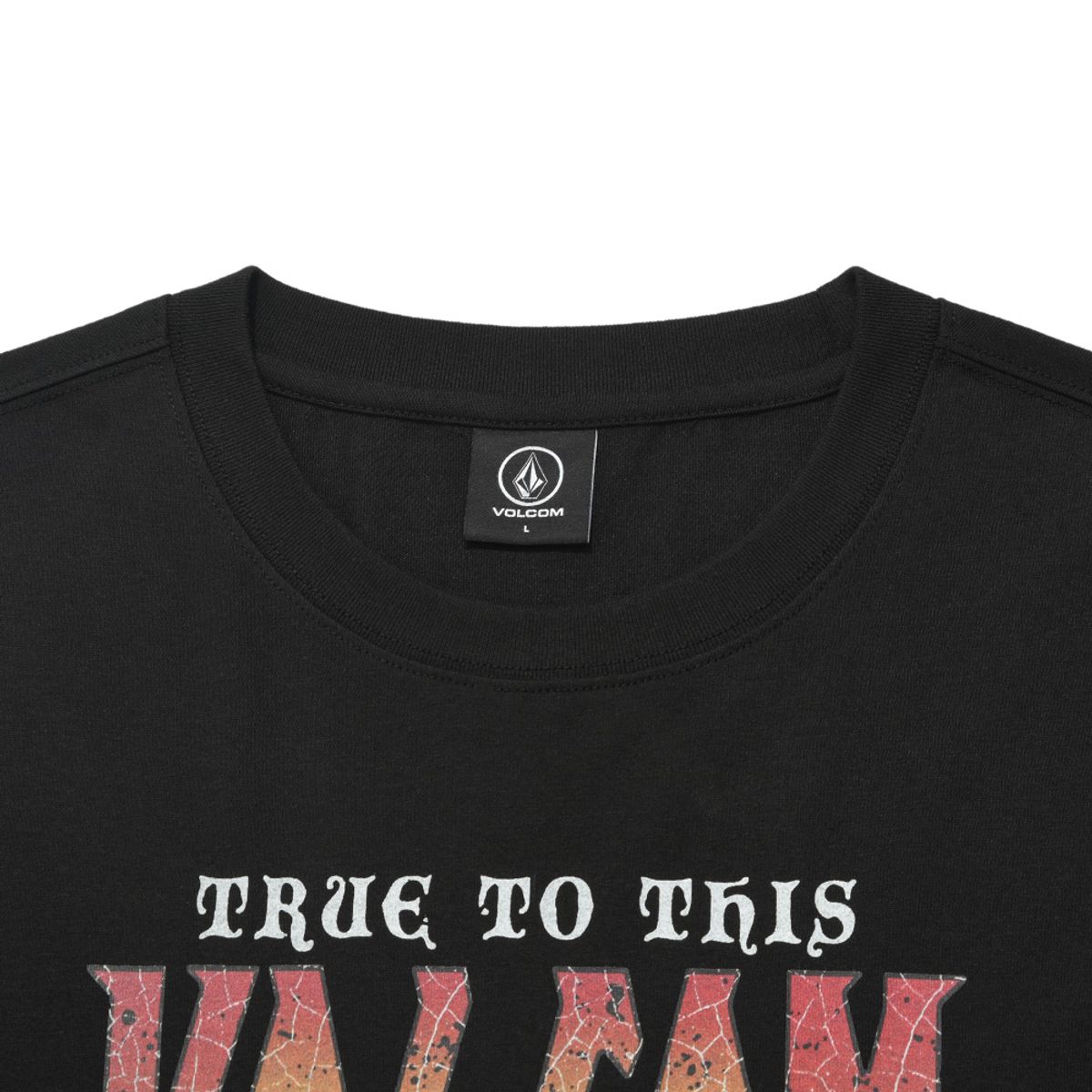 볼컴(VOLCOM) 이어 오브 드래곤 오버핏 반팔 티셔츠(블랙)