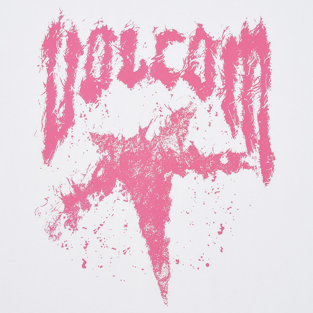 볼컴(VOLCOM) 스타 스프레이 오버핏 반팔 티셔츠(핑크)