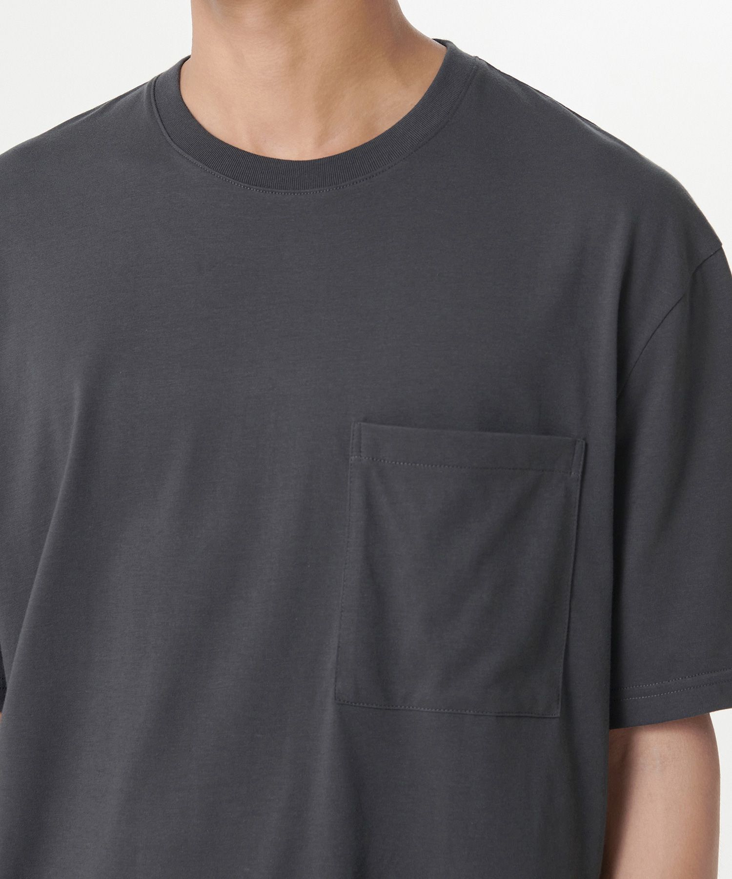 Tシャツ・カットソー *MUSINSA STANDARD* Ponte Crew Neck Long Sleeve T-Shirt Mushr Performance Long Sleeve Shirt | Strauss