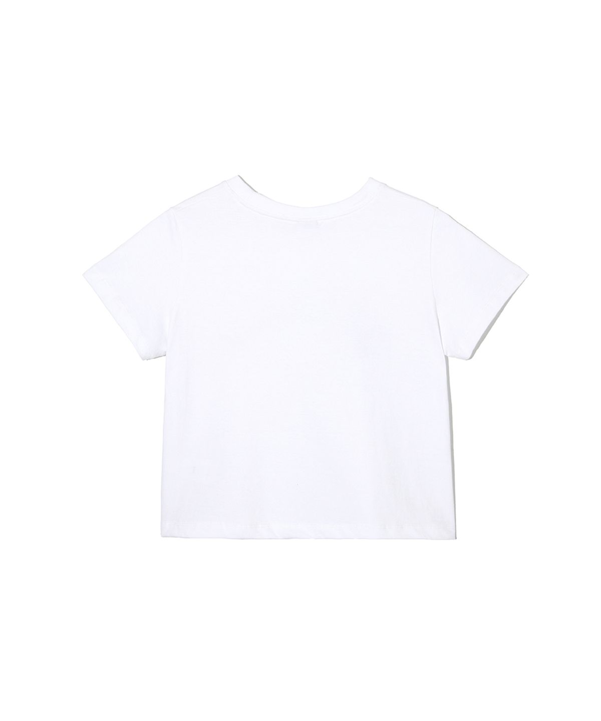 렌세(RENSE) Silver Heart Keyring T-Shirt White