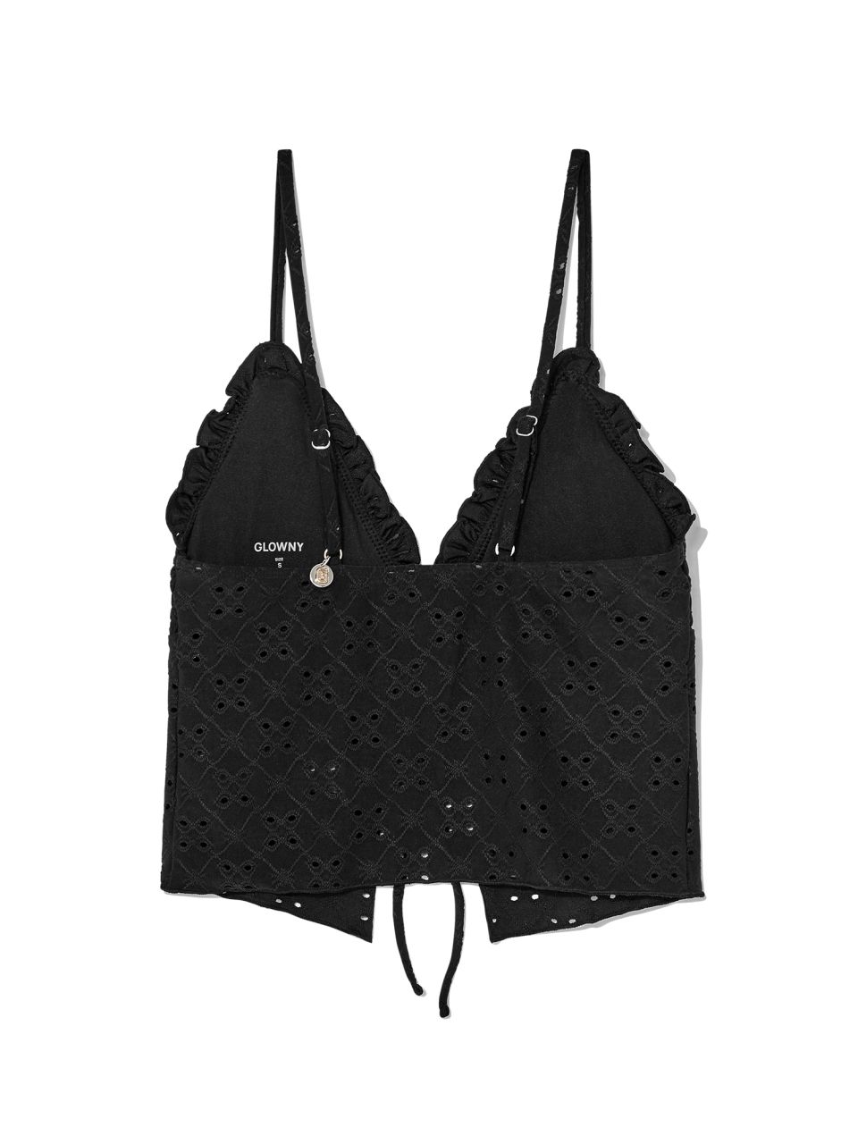 MUSINSA公式 | GLOWNY TANKINI SWIM TOP (BLACK)