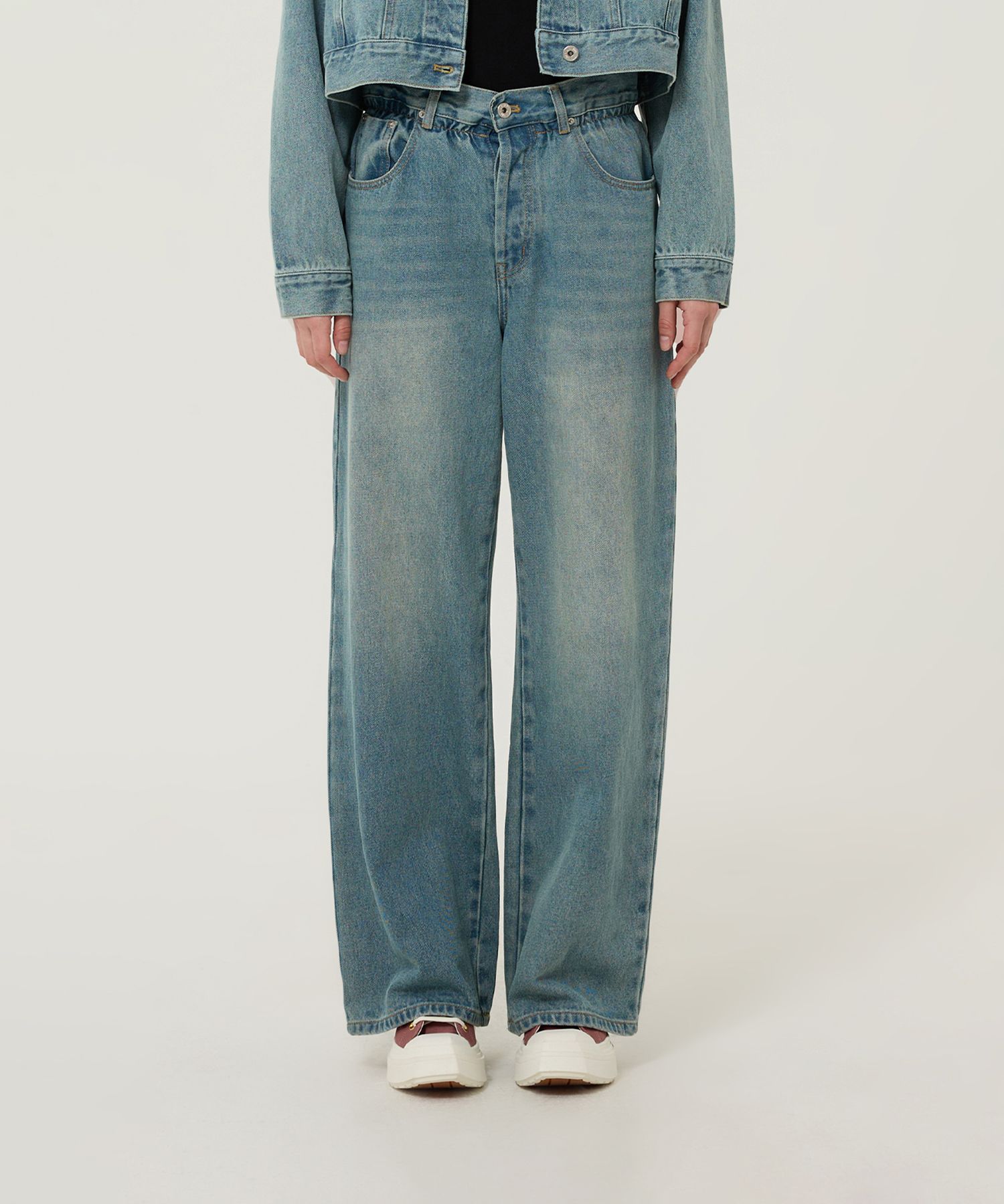 【VETEZE】24SS★ Flower Denim Pants VETEZE】24SS☆ Flower Denim Pants (VETEZE/デニム・ジーパン