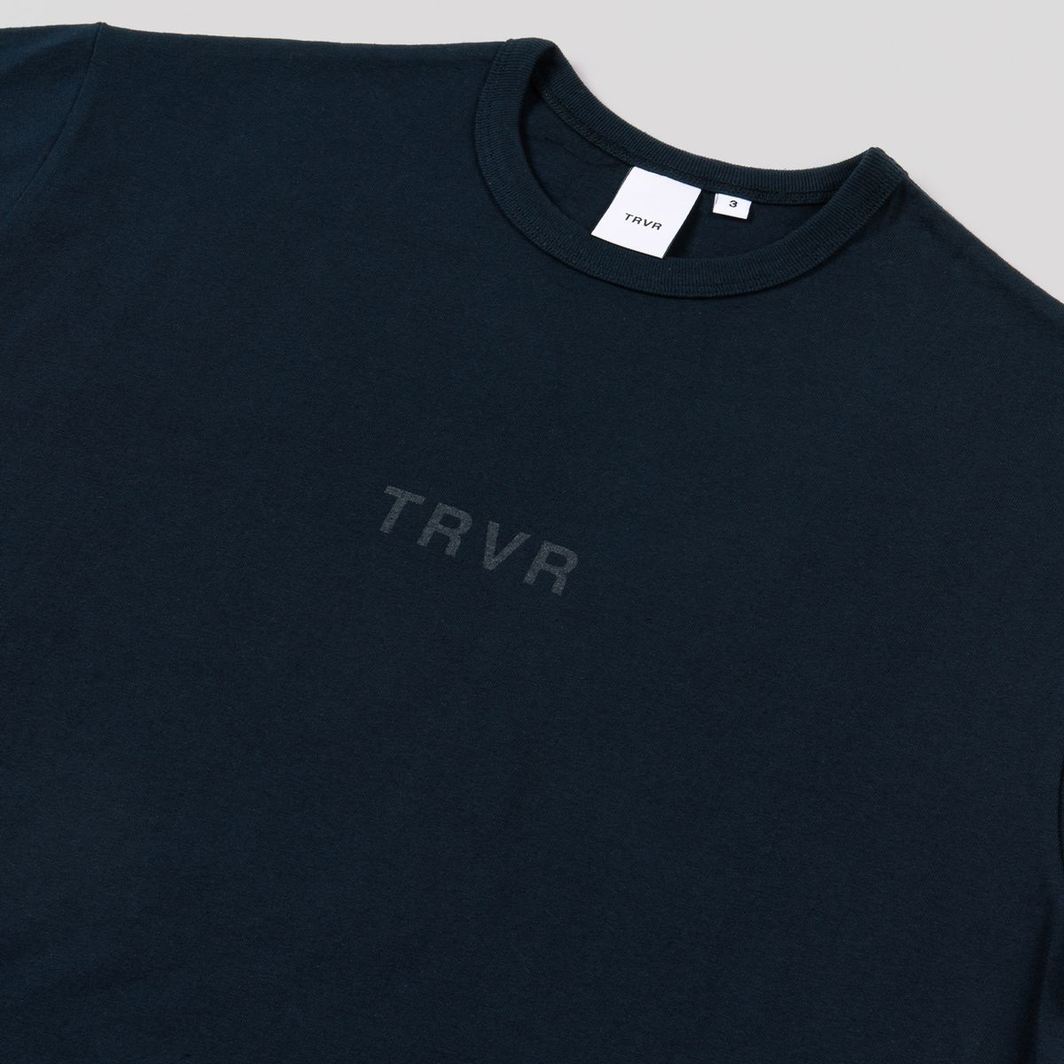 티알브이알(TRVR) Short Sleeve H-Graphic Navy