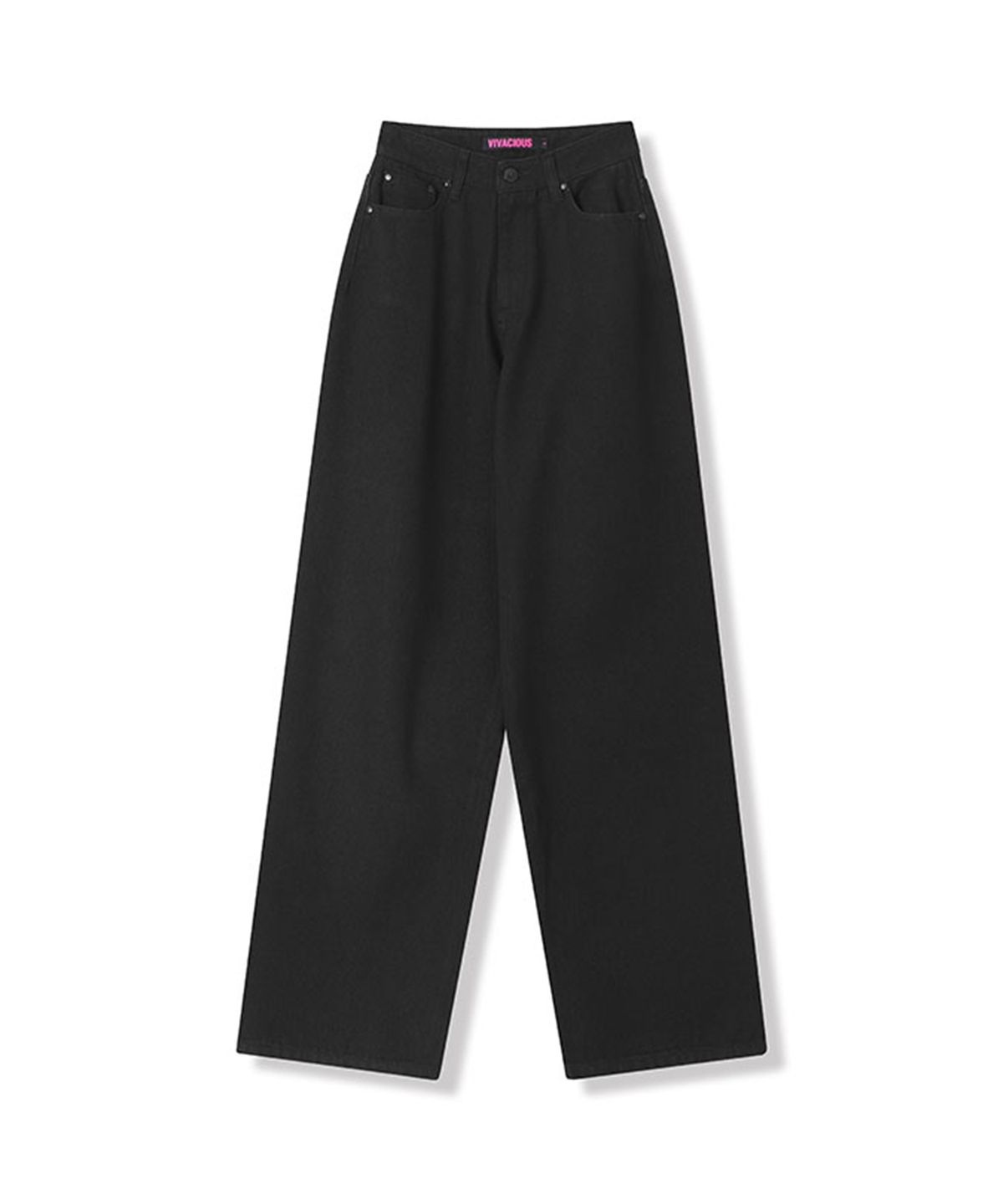 비바셔스(VIVACIOUS) Minimal Straight Jeans CREAM
