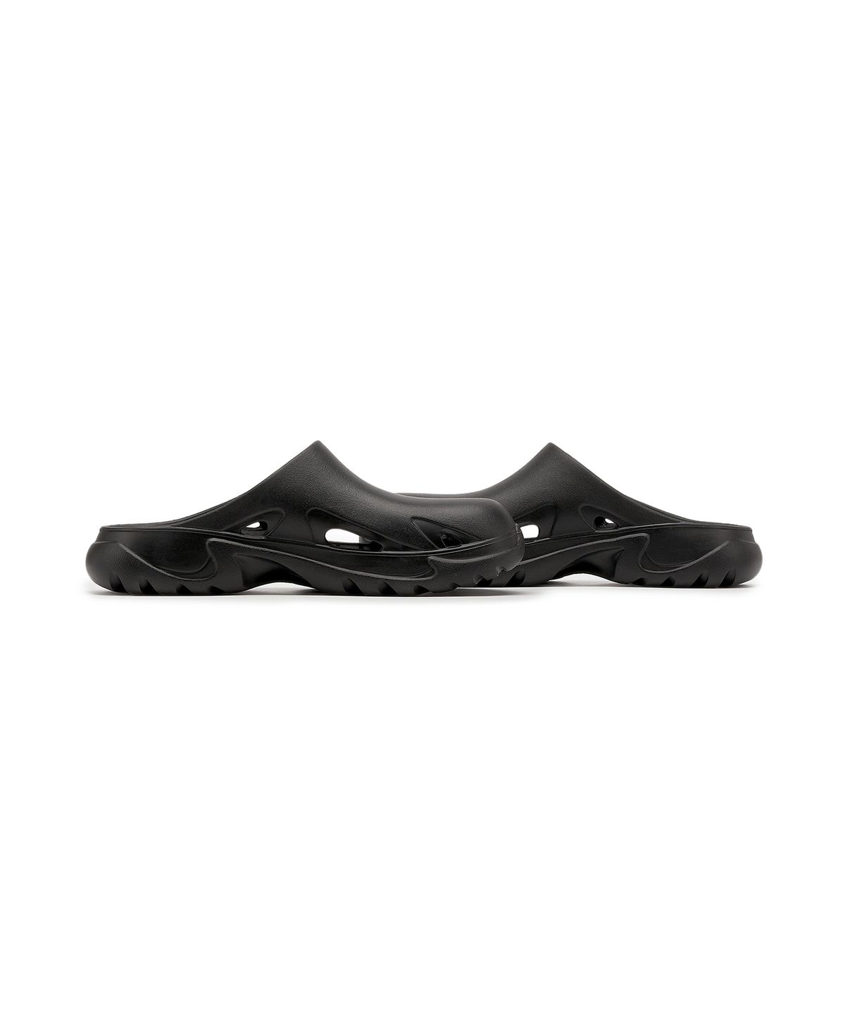 더블유(DOUBLEU) ROMA MULE - BLACK / 8151