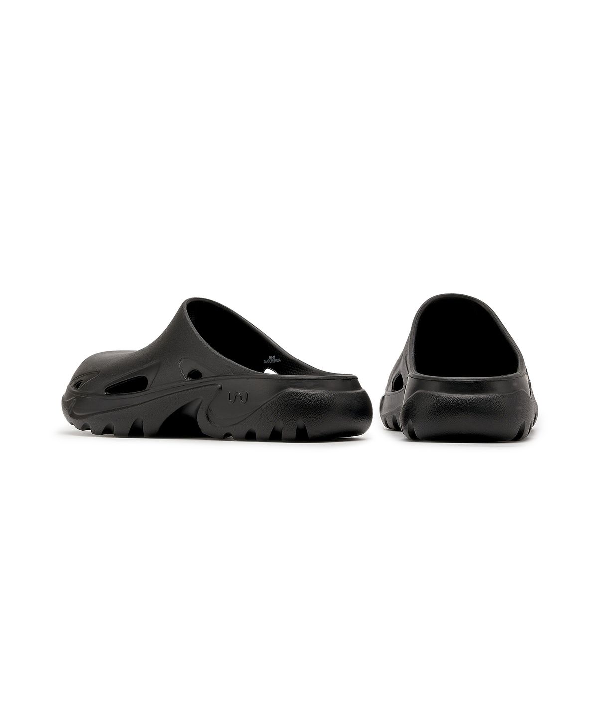 더블유(DOUBLEU) ROMA MULE - BLACK / 8151
