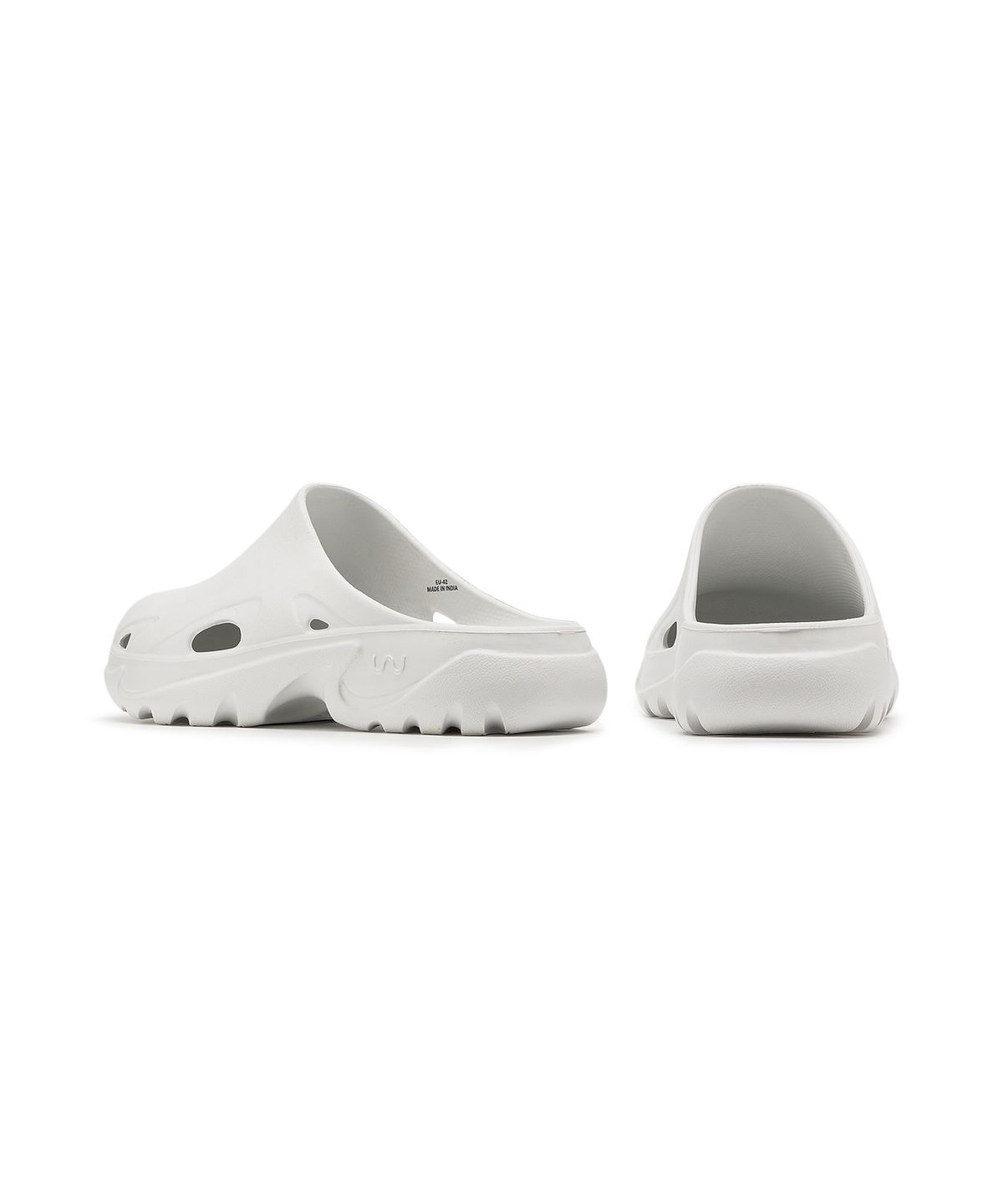 더블유(DOUBLEU) ROMA MULE - WHITE / 8154