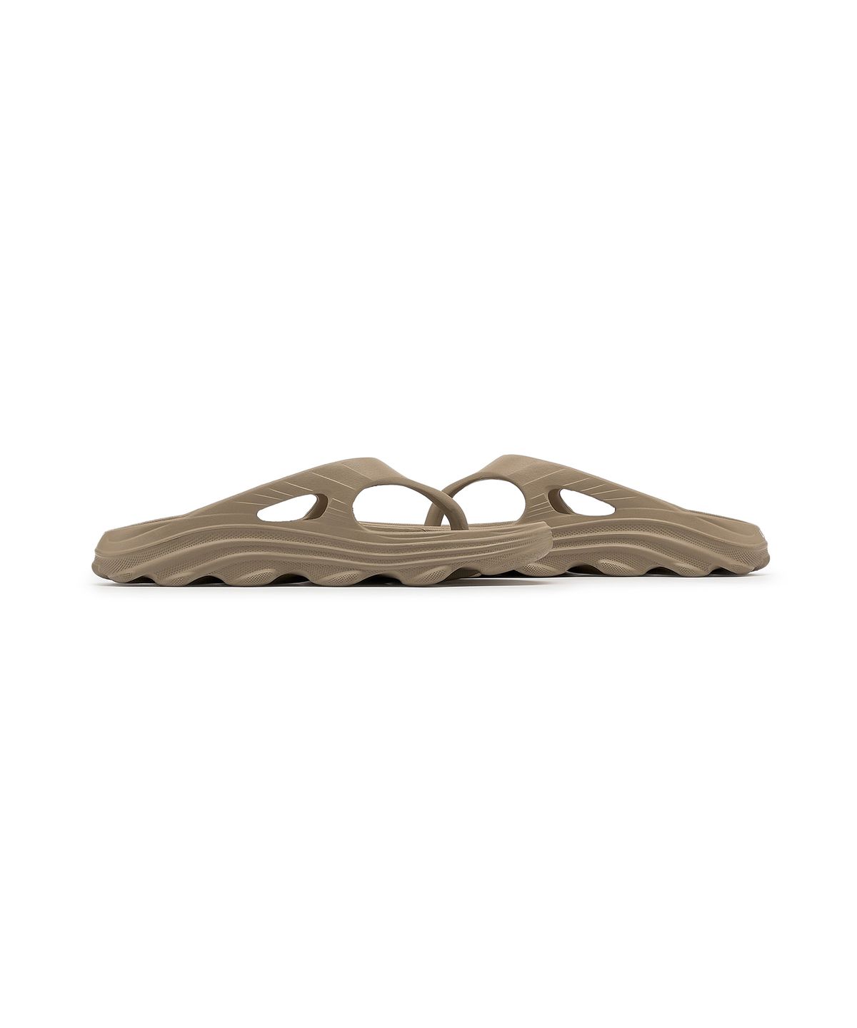 더블유(DOUBLEU) RIVA SLIDE - KHAKI / 7408