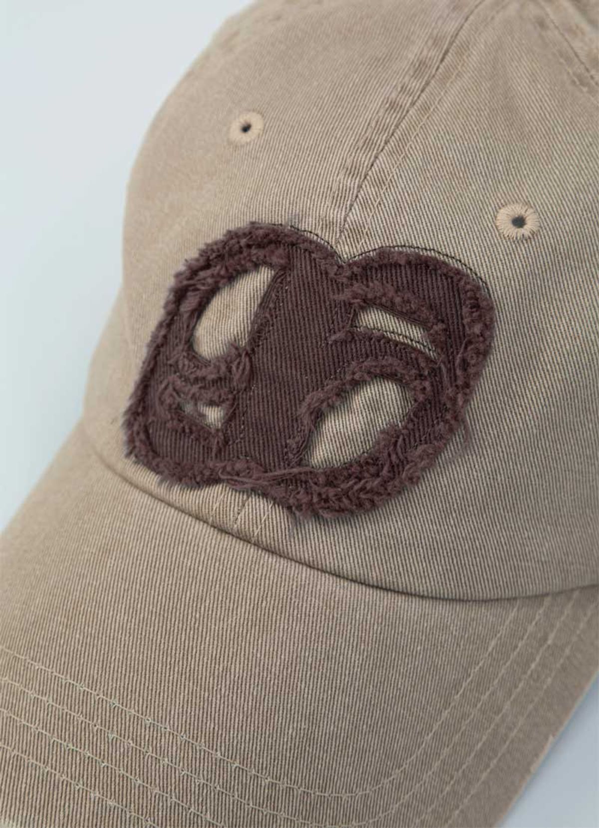 애즈온(ASON) PATCH BALL CAP / BEIGE