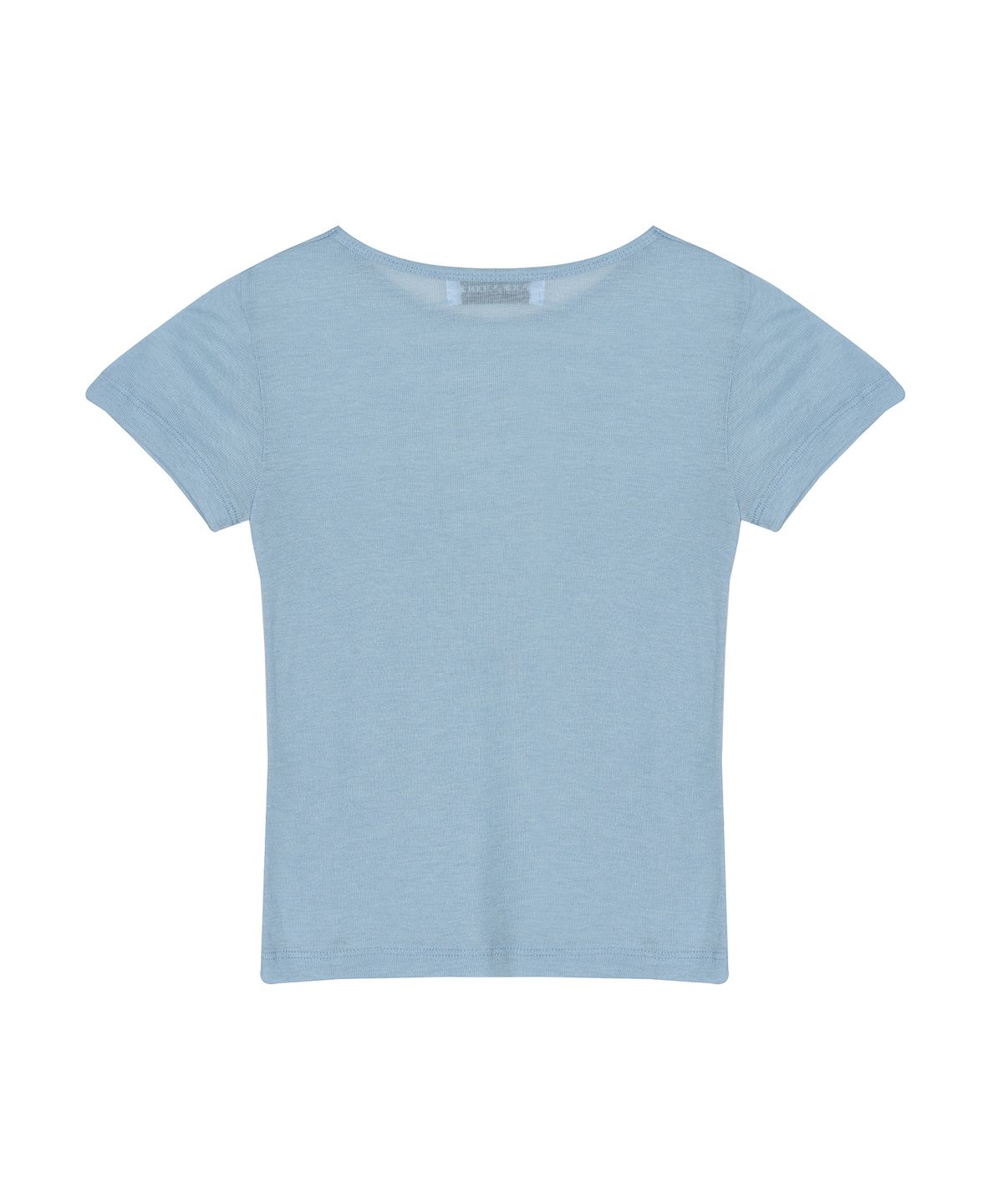 닉앤니콜(NICK&NICOLE) WOOL TENCEL HALF TEE_SORA