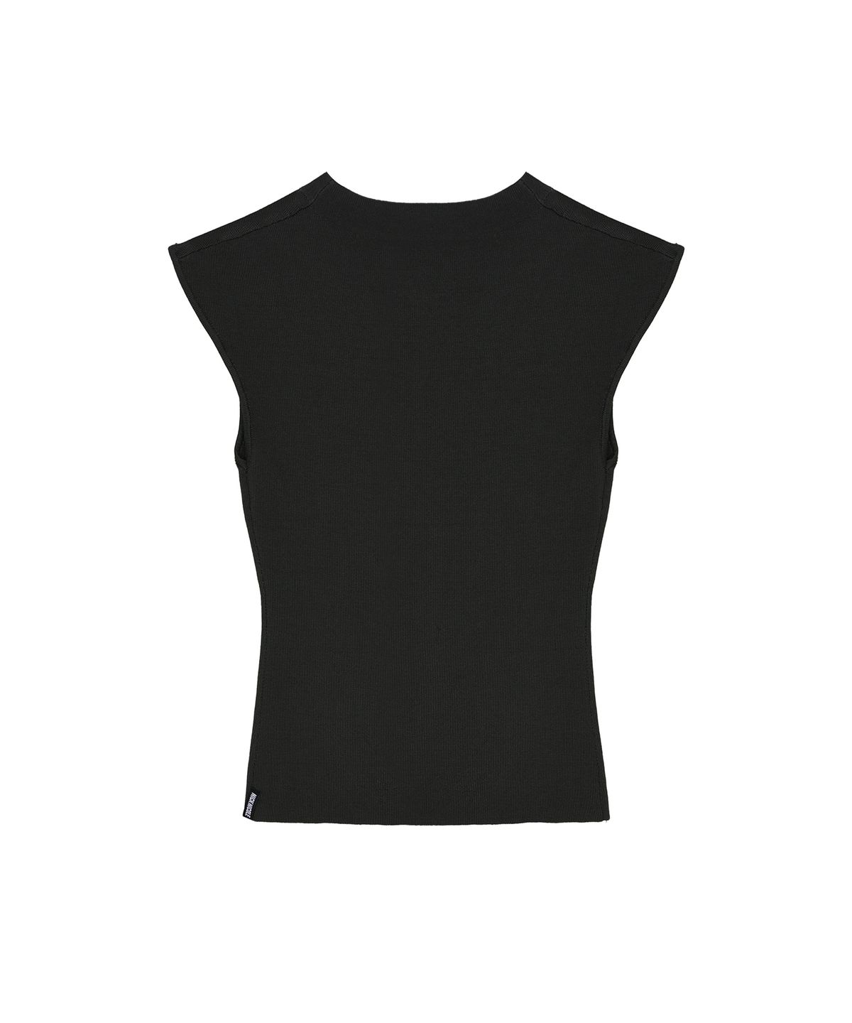 닉앤니콜(NICK&NICOLE) SHEER LINE SLEEVELESS_CHARCOAL