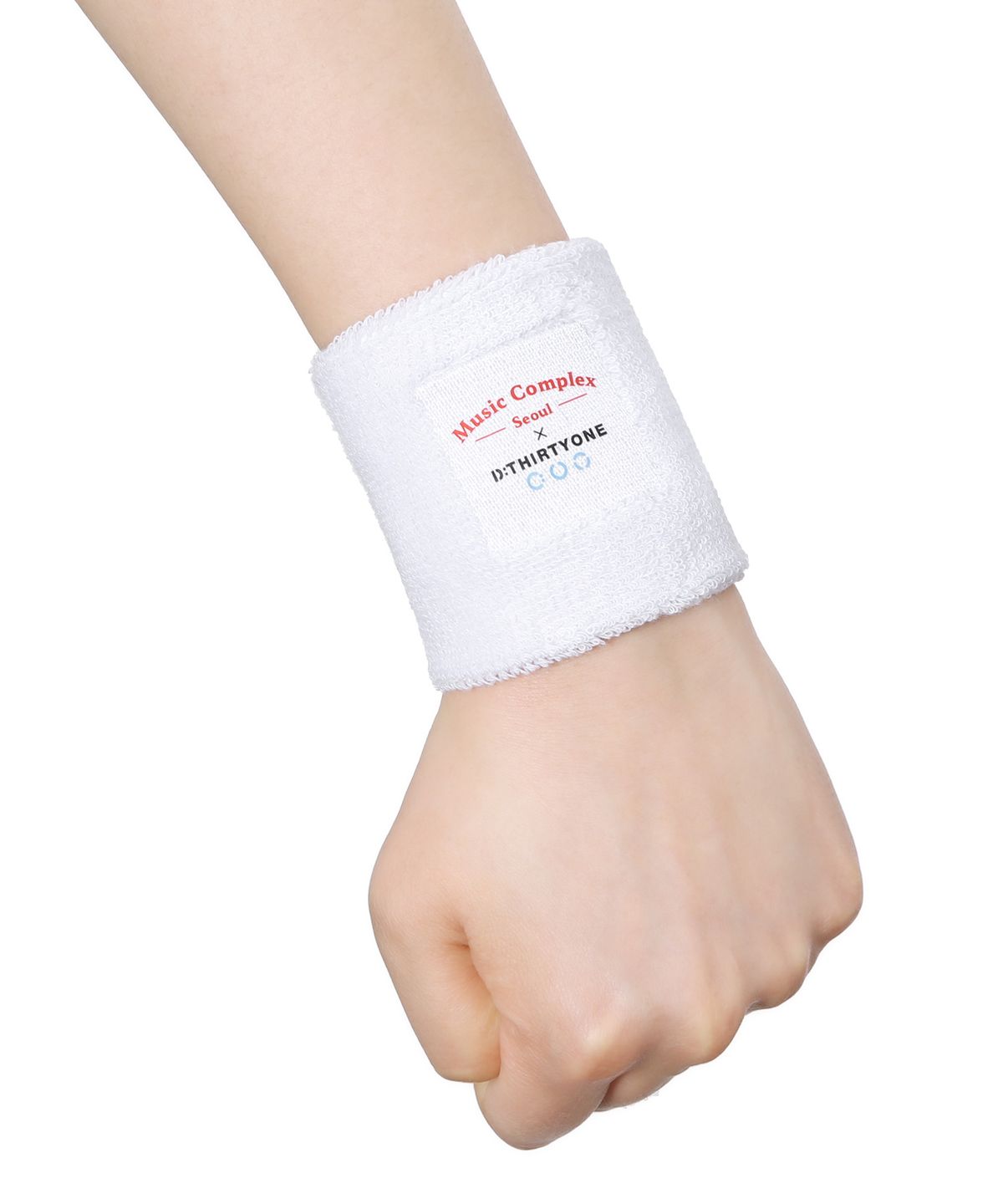 디써티원(DTHIRTYONE) D:THIRTYONE x MUSIC COMPLEX Wrist Band (WHITE)