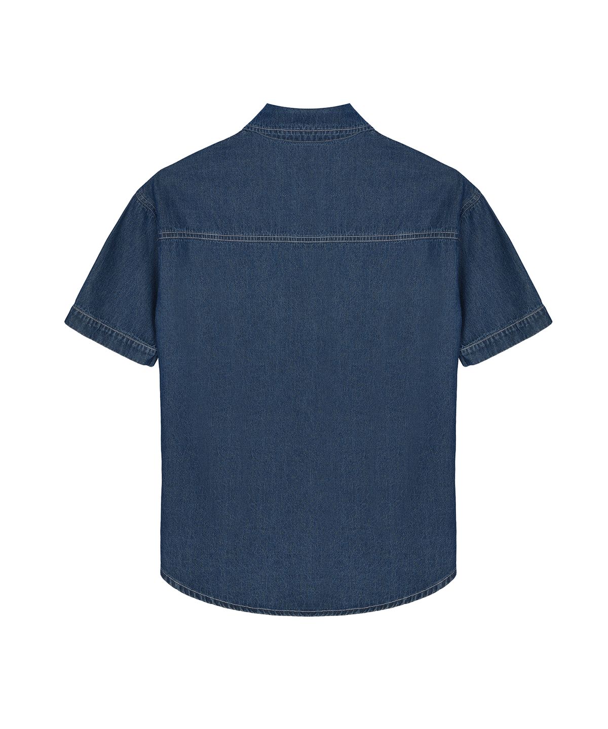 닉앤니콜(NICK&NICOLE) MINIMAL CLASSIC HALF DENIM SHIRTS_2 COLOR