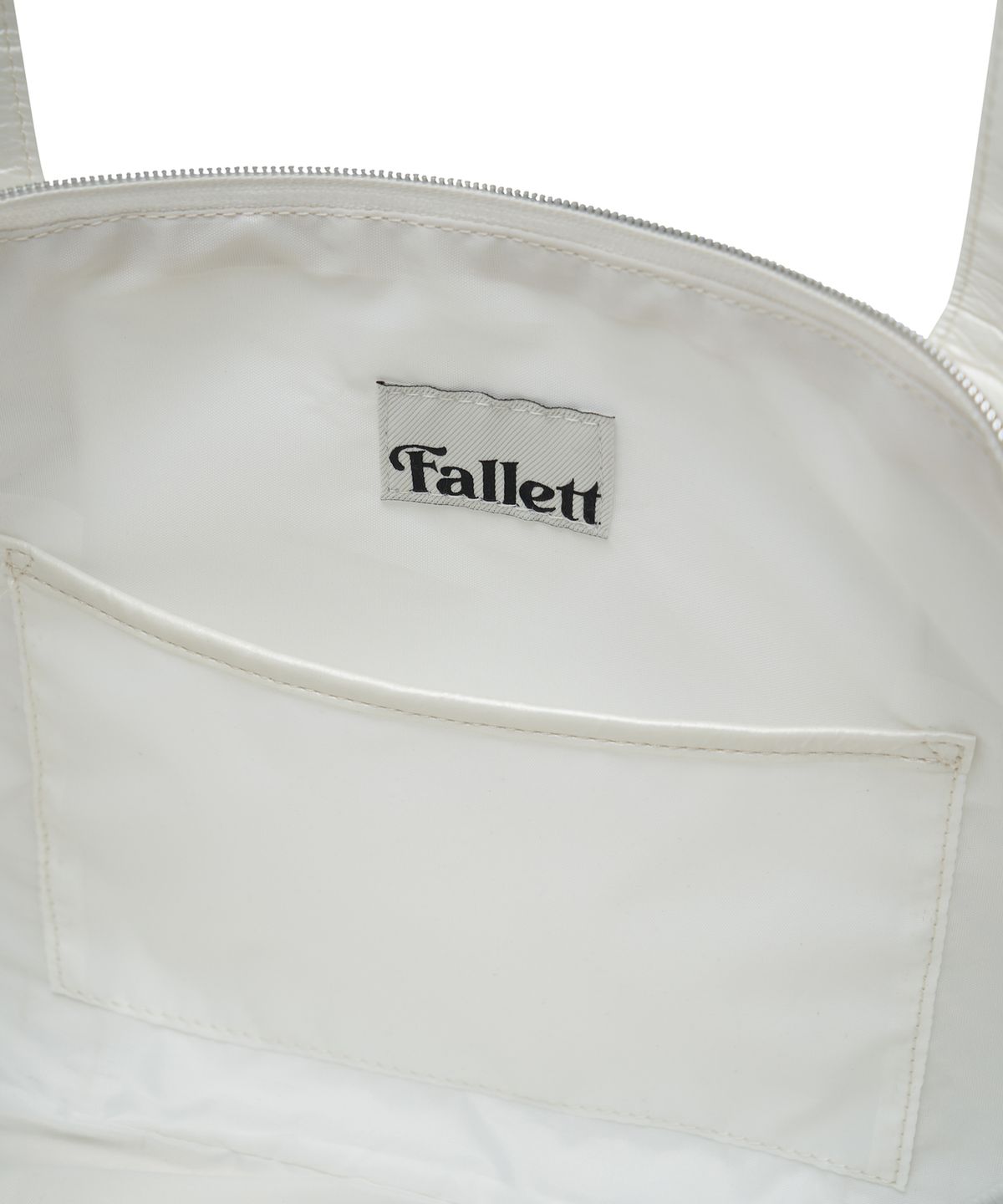 팔렛(FALLETT) 나일론 리본백 아이보리