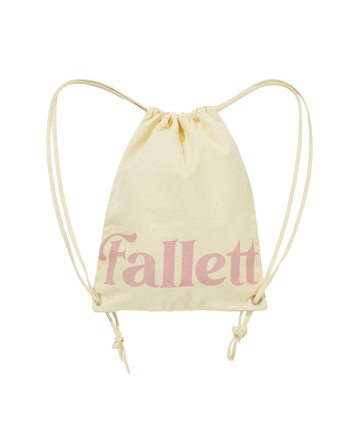 팔렛(FALLETT) 스토리 로고 짐색 크림