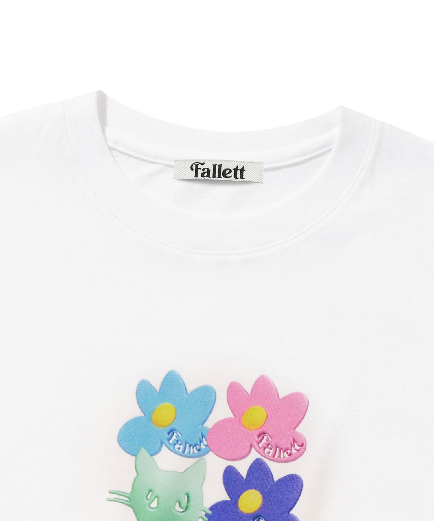 【FALLETT】Flower short sleeve t-shirt★送料・関税込 ☆Fallett☆Flower short-sleeved T-shirt☆送料・関税込